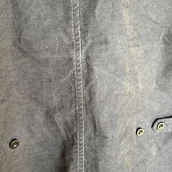 Jenni Kayne Corduroy Jacket Gray Washed Black S - Picture 12 of 14